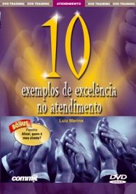 DVD 10 EXEMPLOS DE EXCELNCIA NO ATENDIMENTO 
